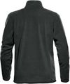 Am image of a Custom Stormtech Men's Shasta Tech Fleece Quarter Zip in Graphite/Black!