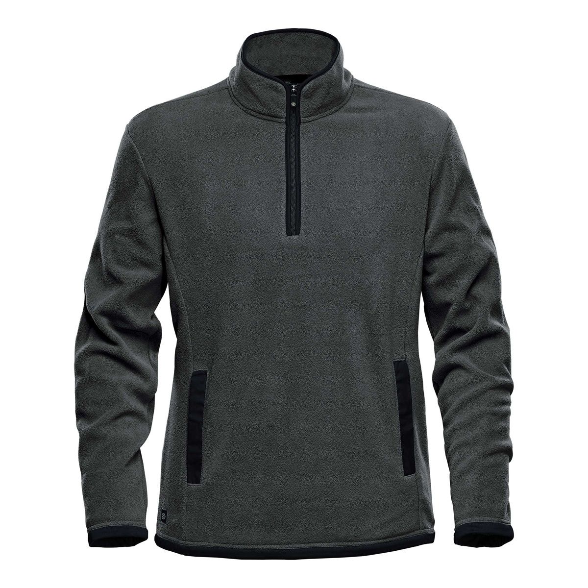 Stormtech Men's Shasta Tech Fleece Quarter Zip in Graphite/Black