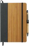 An image of a Custom FSC Bamboo Bound JournalBook Bundle Set!