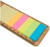An image of a Custom FSC Certified Bamboo Ruler with Sticky Notes!