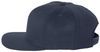 Am image of a Custom Flexfit 110 Flat Bill Snapback Cap in Navy!