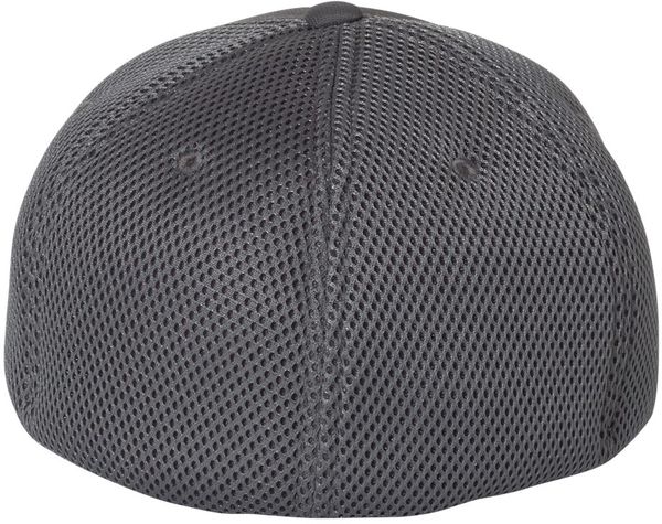 Am image of a Custom Flexfit Adult Ultrafibre and Airmesh Cap in Dark Grey!
