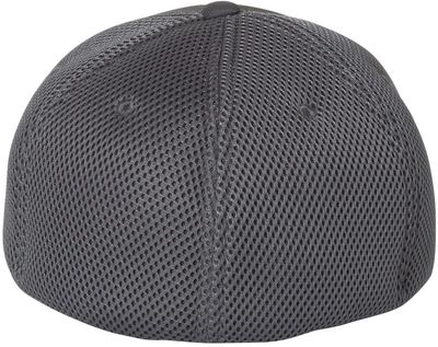 Am image of a Custom Flexfit Adult Ultrafibre and Airmesh Cap in Dark Grey!
