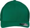 Am image of a Custom Flexfit Adult Ultrafibre and Airmesh Cap in Green!
