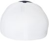 Am image of a Custom Flexfit Adult Ultrafibre and Airmesh Cap in Navy/ White!