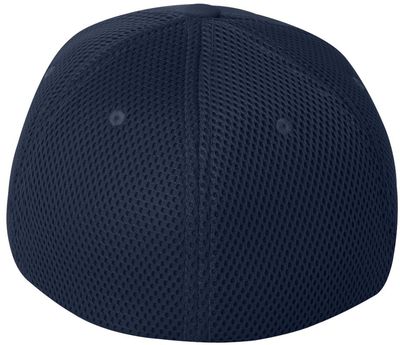 Am image of a Custom Flexfit Adult Ultrafibre and Airmesh Cap in Navy!