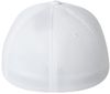 Am image of a Custom Flexfit Adult Ultrafibre and Airmesh Cap in White!