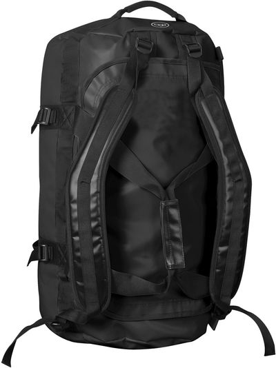 Am image of a Custom STORMTECH ATLANTIS WATERPROOF GEAR BAG M in BLACK / BLACK!