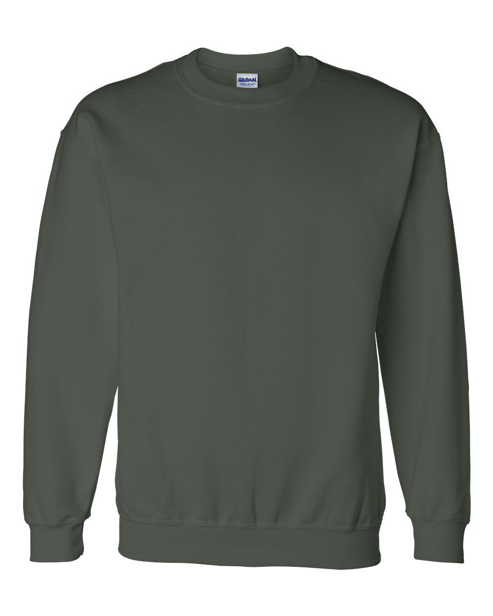 Gildan Adult DryBlend Fleece Crew in Forest Green