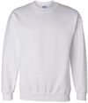 An image of a Custom Gildan Adult DryBlend Fleece Crew in White!