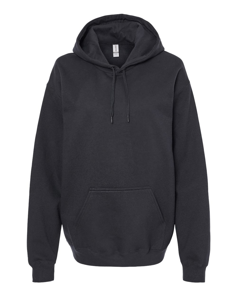 Gildan Adult Softstyle® Fleece Pullover Hooded Sweatshirt in Black