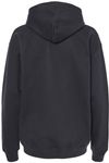 Am image of a Custom Gildan Adult Softstyle® Fleece Pullover Hooded Sweatshirt in Black!
