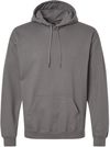 Am image of a Custom Gildan Adult Softstyle® Fleece Pullover Hooded Sweatshirt in Charcoal!