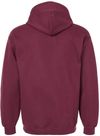 Am image of a Custom Gildan Adult Softstyle® Fleece Pullover Hooded Sweatshirt in Maroon!