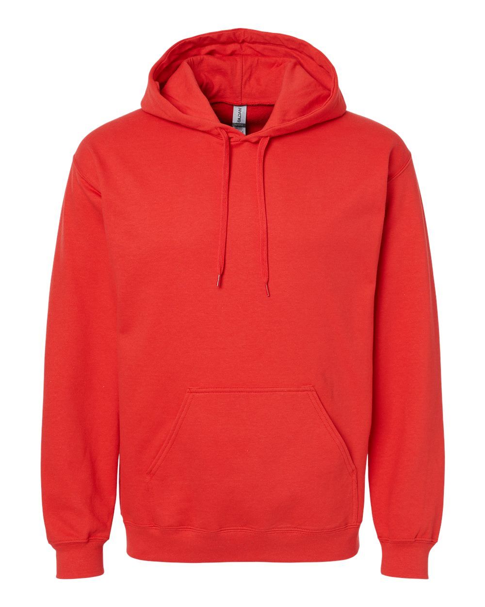 Gildan Adult Softstyle® Fleece Pullover Hooded Sweatshirt in Red