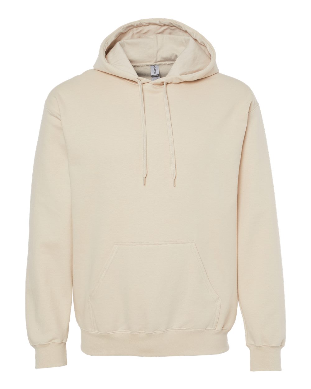 Gildan Adult Softstyle® Fleece Pullover Hooded Sweatshirt in Sand