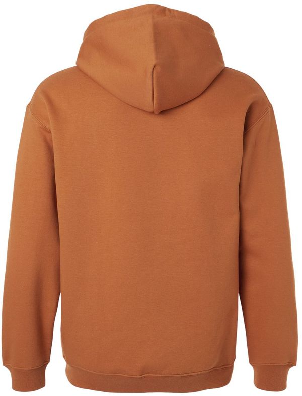 Am image of a Custom Gildan Adult Softstyle® Fleece Pullover Hooded Sweatshirt in Texas Orange!
