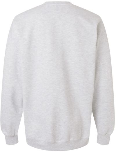 Am image of a Custom Gildan Adult Softstyle Fleece Crew Sweatshirt in Ash Grey!