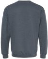 Am image of a Custom Gildan Adult Softstyle Fleece Crew Sweatshirt in Dark Heather!