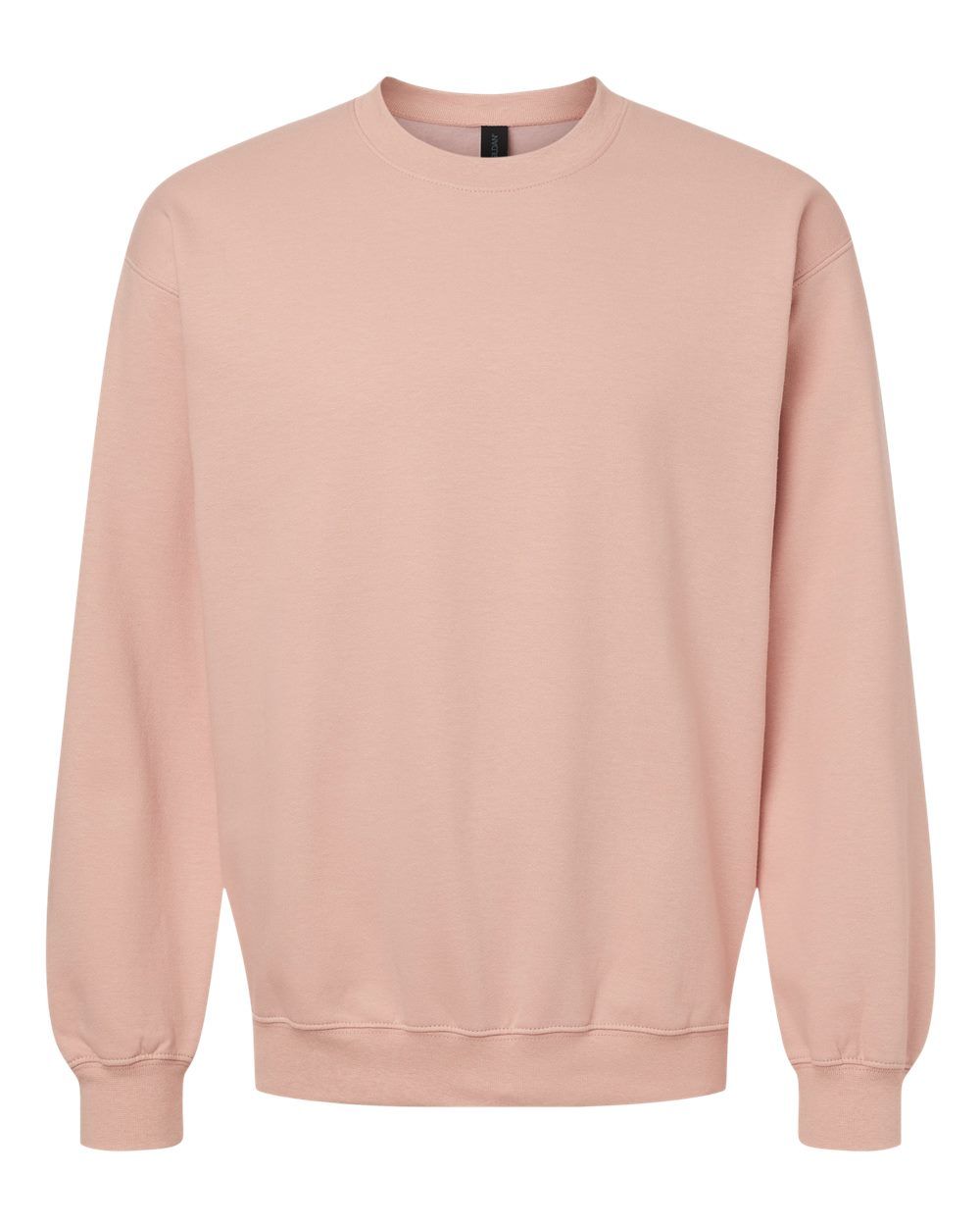 Gildan Adult Softstyle Fleece Crew Sweatshirt in Dusty Rose