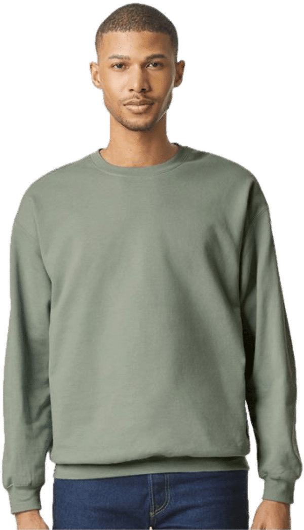 An image of a Custom Gildan Adult Softstyle Fleece Crew Sweatshirt!
