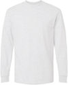 An image of a Custom Gildan DryBlend Fifty Fifty Long Sleeve T Shirt in Ash!