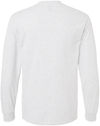 An image of a Custom Gildan DryBlend Fifty Fifty Long Sleeve T Shirt in Ash!