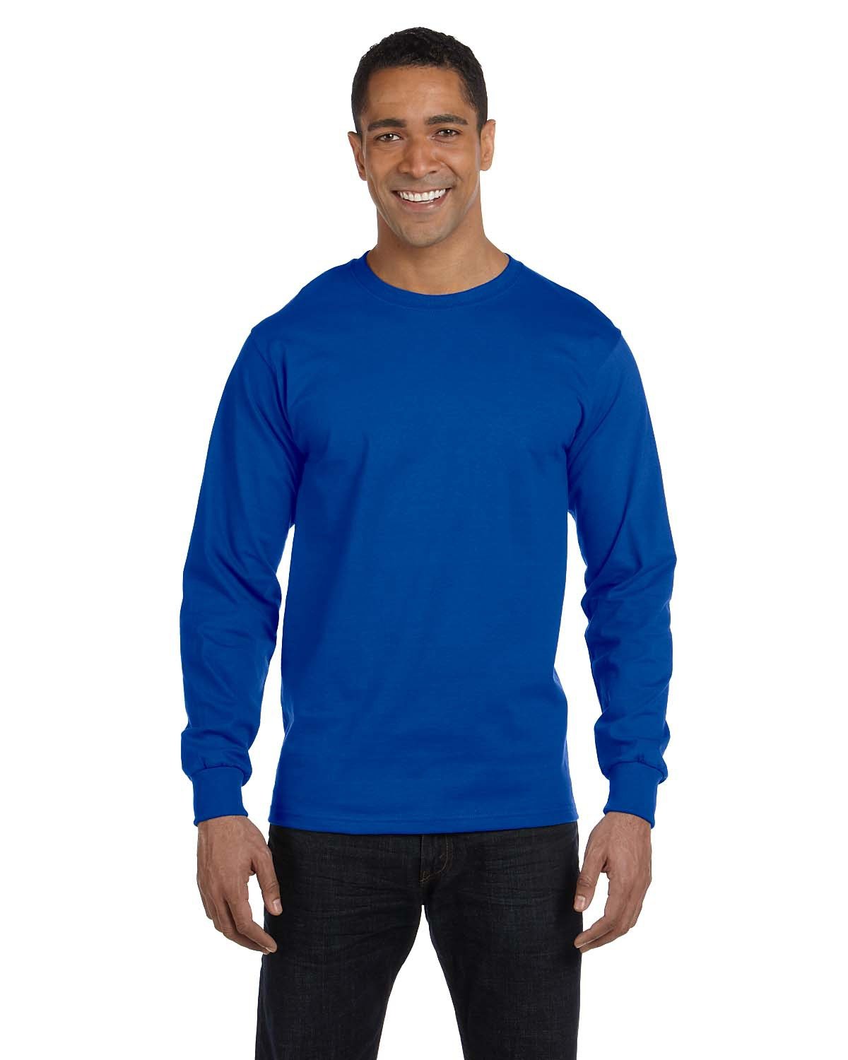 Gildan DryBlend Fifty Fifty Long Sleeve T Shirt