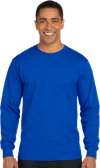 An image of a Custom Gildan DryBlend Fifty Fifty Long Sleeve T Shirt!
