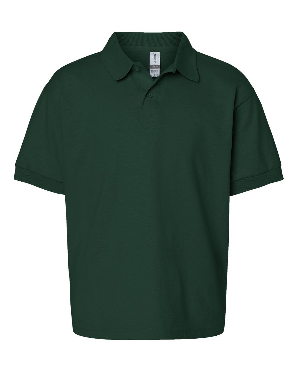 Gildan DryBlend Youth Jersey Sport Shirt in Forest Green