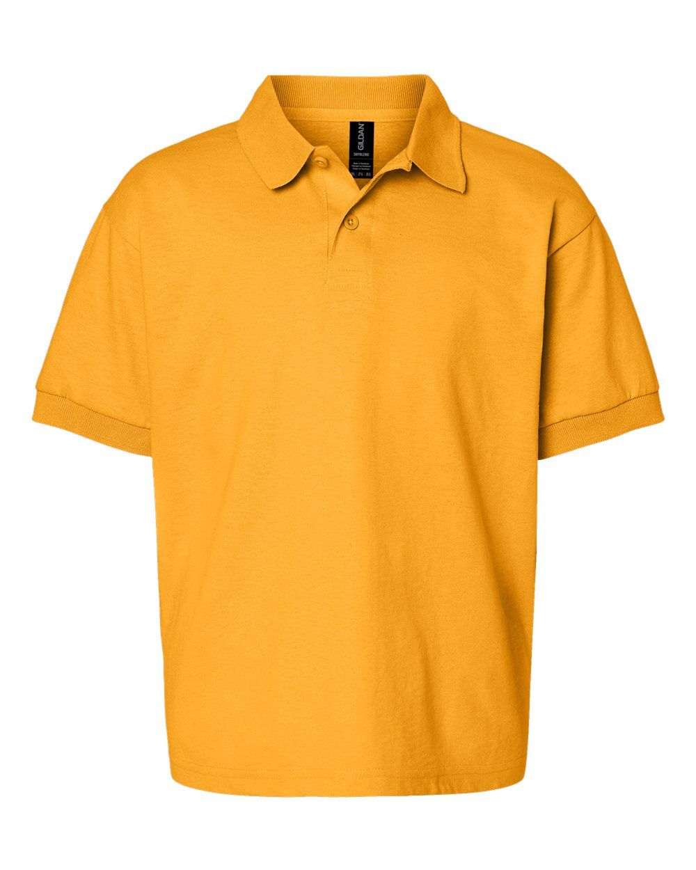 Gildan DryBlend Youth Jersey Sport Shirt in Gold