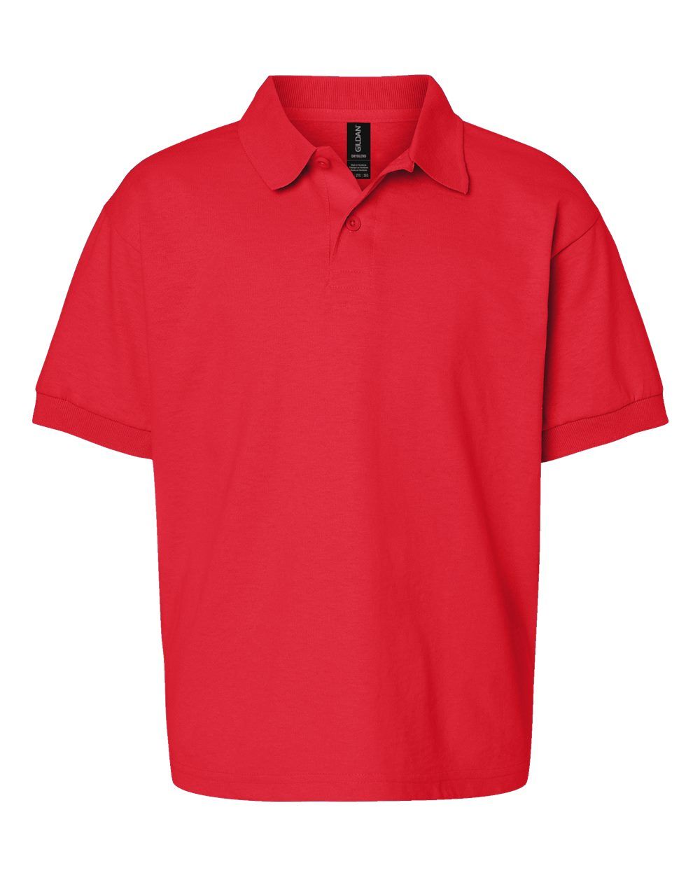 Gildan DryBlend Youth Jersey Sport Shirt in Red
