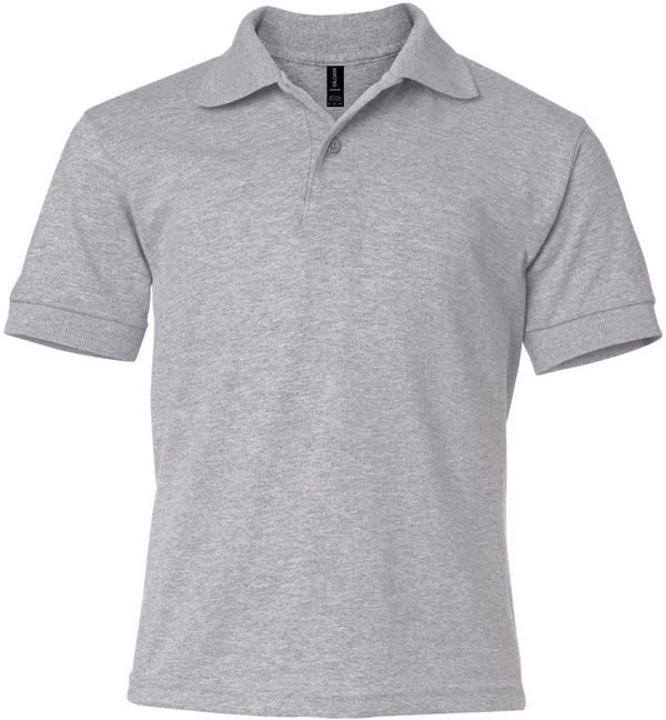 Am image of a Custom Gildan DryBlend Youth Jersey Sport Shirt in Sport Grey!