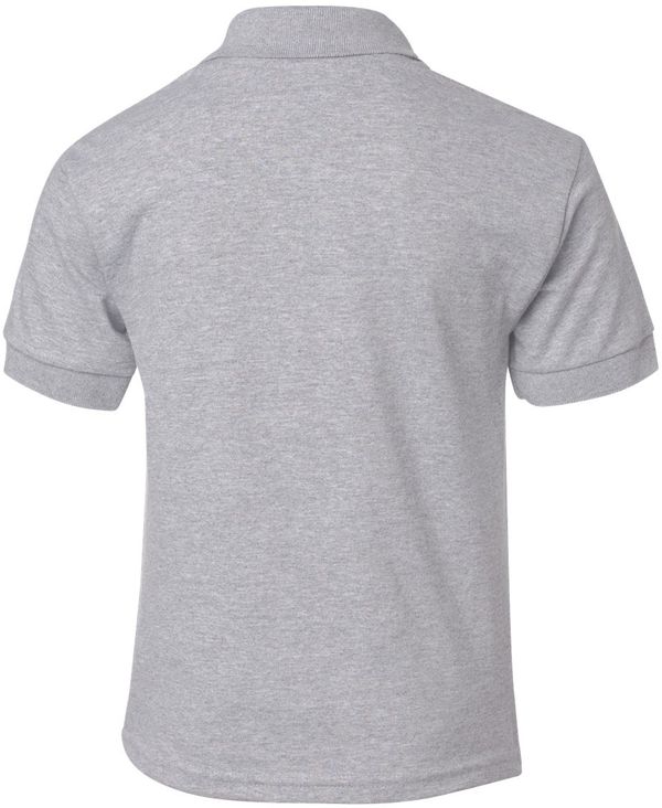 Am image of a Custom Gildan DryBlend Youth Jersey Sport Shirt in Sport Grey!