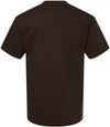 Am image of a Custom Gildan Hammer Maxweight T Shirt in Dark Chocolate!