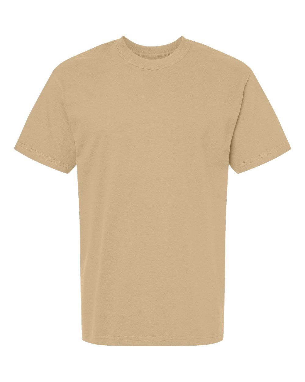 Gildan Hammer Maxweight T Shirt in Tan