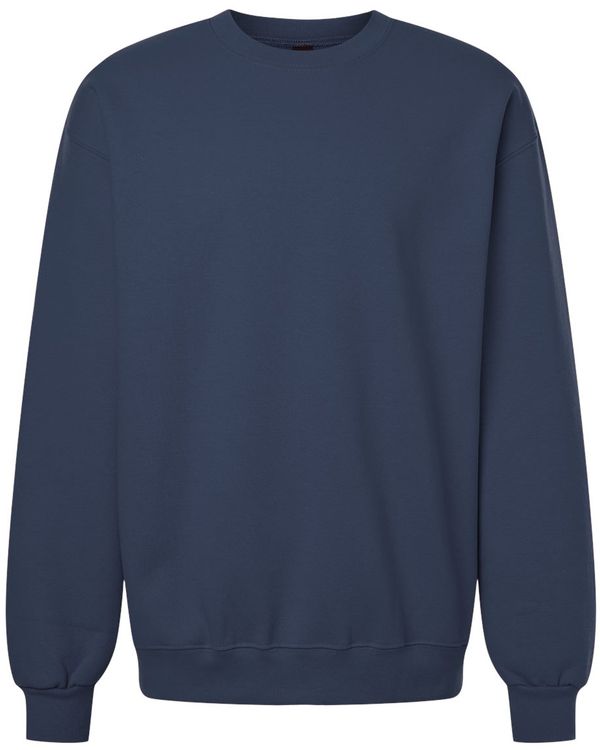 Am image of a Custom Gildan Hammer Max Weight Crewneck Sweatshirt in Blue Dusk!