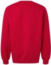 Am image of a Custom Gildan Hammer Max Weight Crewneck Sweatshirt in Cherry Red!