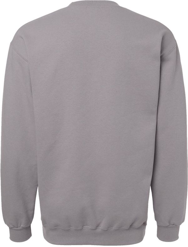 Am image of a Custom Gildan Hammer Max Weight Crewneck Sweatshirt in Gravel!