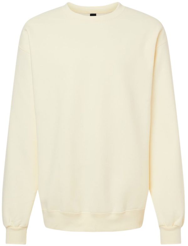 Am image of a Custom Gildan Hammer Max Weight Crewneck Sweatshirt in Off White!