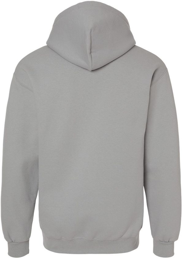 Am image of a Custom Gildan Hammer Max Weight Hooded Sweatshirt in Gravel!