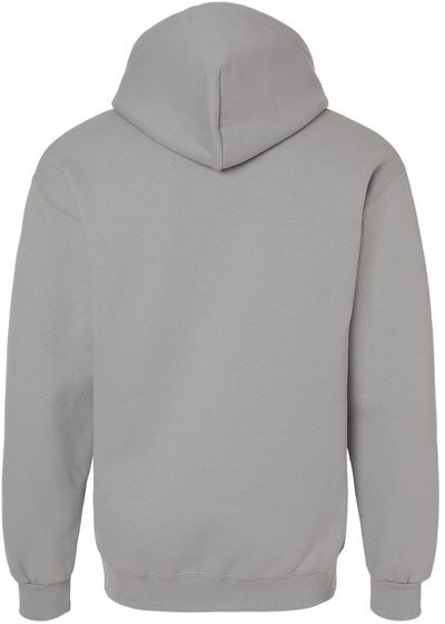 Am image of a Custom Gildan Hammer Max Weight Hooded Sweatshirt in Gravel!