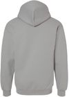 Am image of a Custom Gildan Hammer Max Weight Hooded Sweatshirt in Gravel!