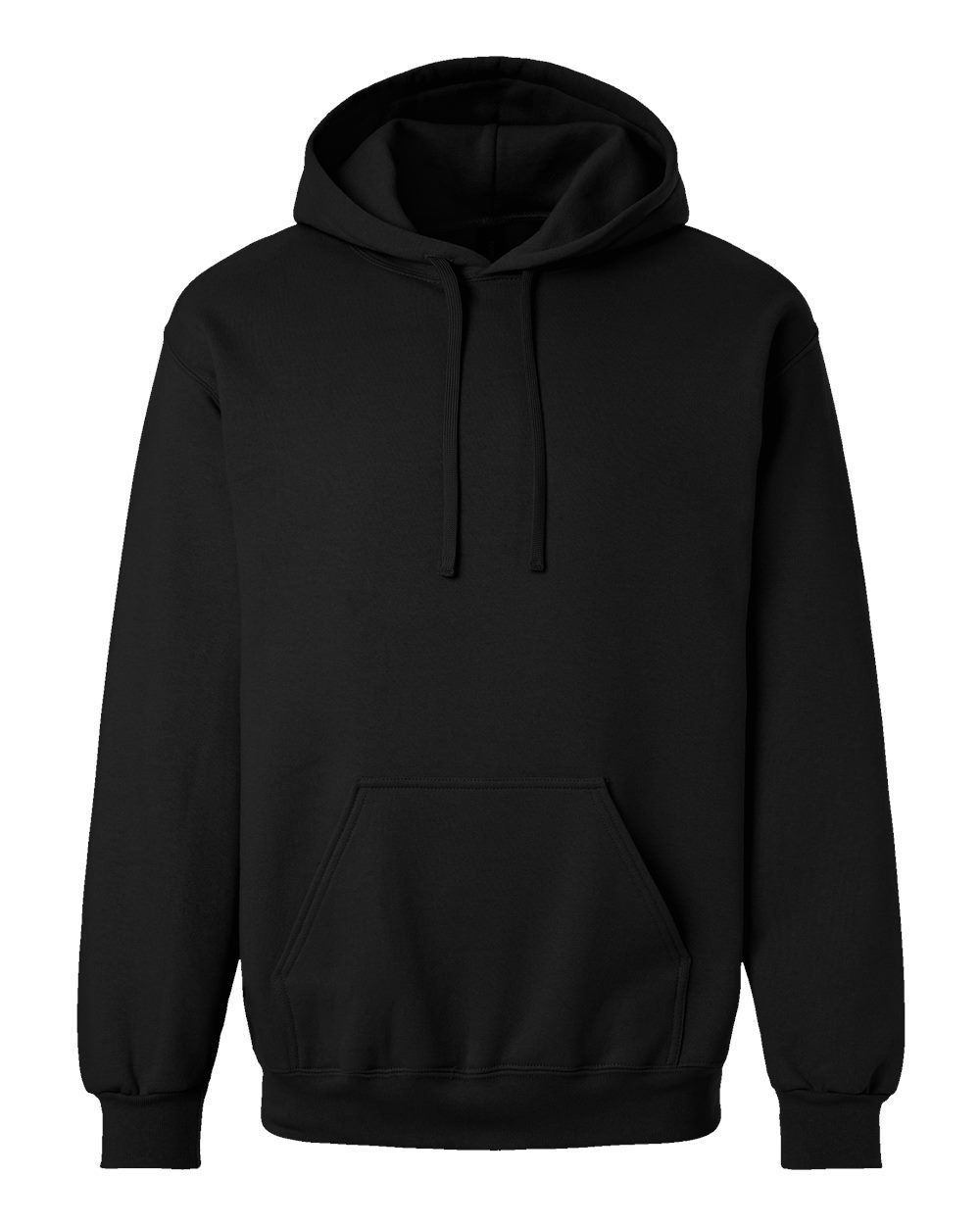Gildan Hammer Max Weight Hooded Sweatshirt in Pitch Black