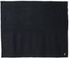 An image of a Custom Gildan Heavy Blend Fleece Stadium Blanket in BLACK!