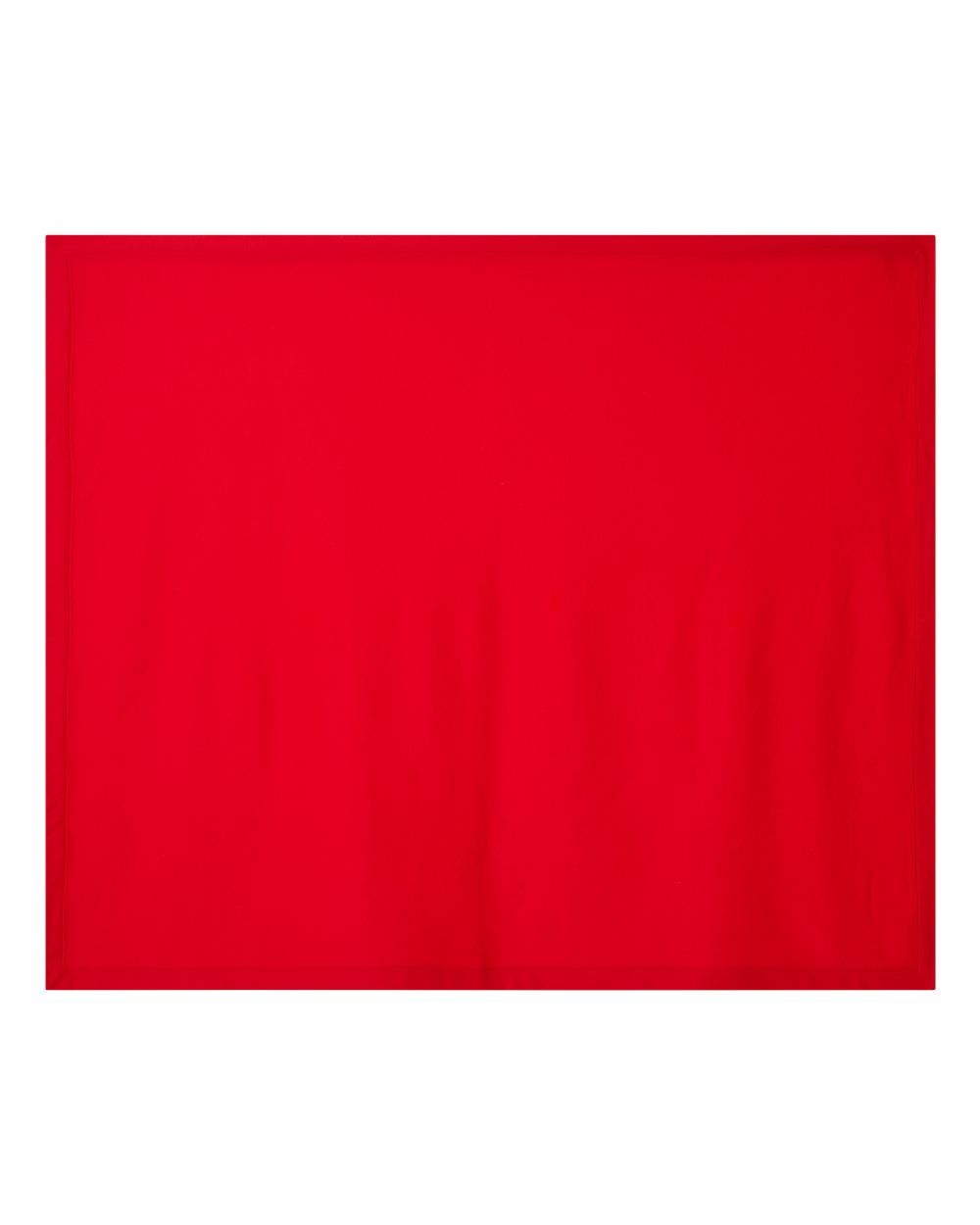 Gildan Heavy Blend Fleece Stadium Blanket in RED