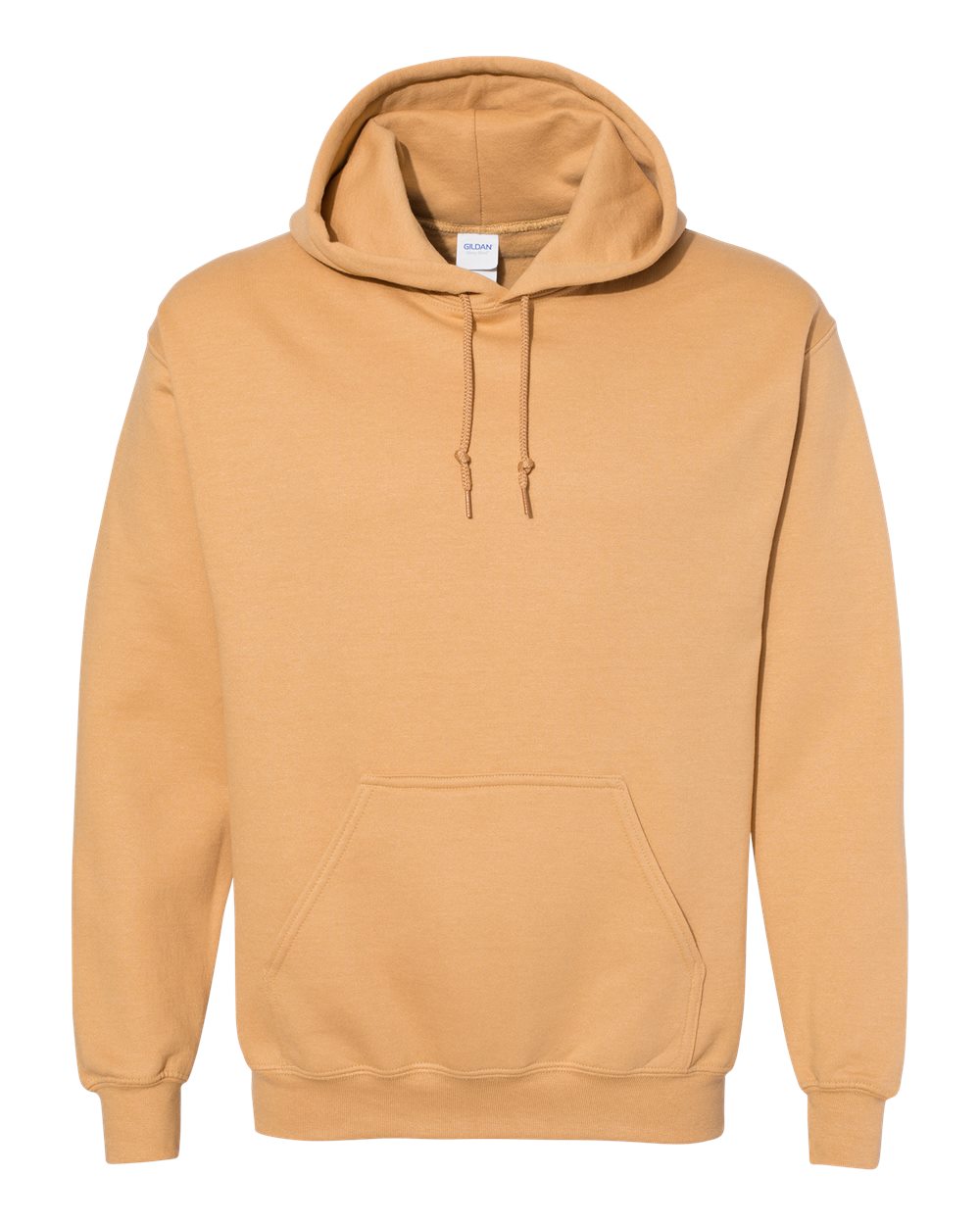 Gildan Heavy Blend Hooded Sweatshirt in Old Gold