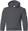 An image of a Custom Gildan Heavy Blend Hooded Youth Sweatshirt in Charcoal!