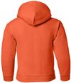 An image of a Custom Gildan Heavy Blend Hooded Youth Sweatshirt in Orange!