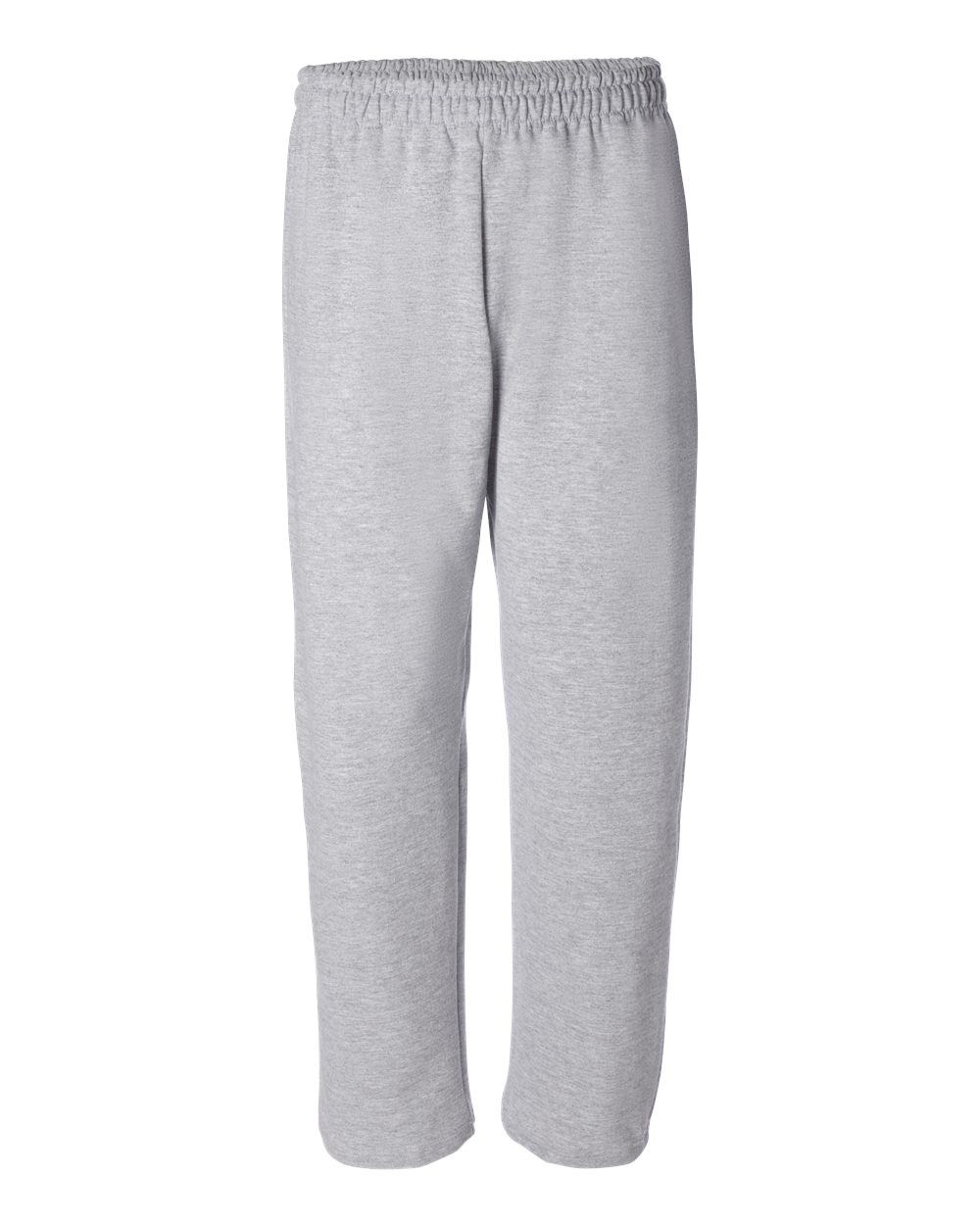 Gildan Heavy Blend Open Bottom Sweatpants in Sport Grey